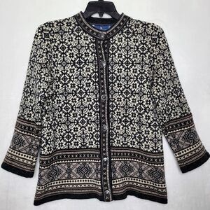 Icewear Wool Button Down Cardigan Size Medium